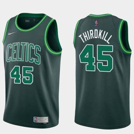 2020-21Earned David Thirdkill Twill Basketball Jersey -Celtics #45 Thirdkill Twill Jerseys, FREE SHIPPING