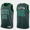 2020-21Earned Charles Claxton Twill Basketball Jersey -Celtics #51 Claxton Twill Jerseys, FREE SHIPPING