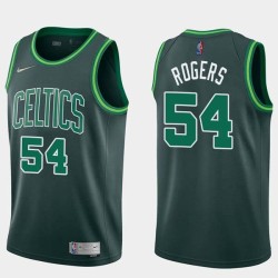 2020-21Earned Rodney Rogers Twill Basketball Jersey -Celtics #54 Rogers Twill Jerseys, FREE SHIPPING