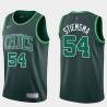 2020-21Earned Greg Stiemsma Twill Basketball Jersey -Celtics #54 Stiemsma Twill Jerseys, FREE SHIPPING