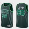 2020-21Earned Jason Collins Twill Basketball Jersey -Celtics #98 Collins Twill Jerseys, FREE SHIPPING