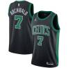 Black Tiny Archibald Twill Basketball Jersey -Celtics #7 Archibald Twill Jerseys, FREE SHIPPING