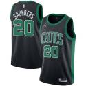 Fred Saunders Twill Basketball Jersey -Celtics #20 Saunders Twill Jerseys, FREE SHIPPING