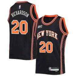 2021-22City Micheal Ray Richardson Twill Basketball Jersey -Knicks #20 Richardson Twill Jerseys, FREE SHIPPING