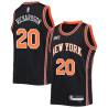 2021-22City Micheal Ray Richardson Twill Basketball Jersey -Knicks #20 Richardson Twill Jerseys, FREE SHIPPING