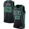 Black Alton Lister Twill Basketball Jersey -Celtics #53 Lister Twill Jerseys, FREE SHIPPING