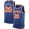 Blue Kennard Winchester Twill Basketball Jersey -Knicks #20 Winchester Twill Jerseys, FREE SHIPPING