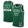 2021-22City Semi Ojeleye Celtics #37 Twill Basketball Jersey FREE SHIPPING