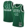 2021-22City Juancho Hernangomez Celtics #41 Twill Basketball Jersey FREE SHIPPING