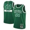 2021-22City PJ Dozier Celtics #50 Twill Basketball Jersey FREE SHIPPING