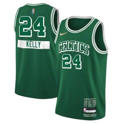 2021-22City Jerry Kelly Twill Basketball Jersey -Celtics #24 Kelly Twill Jerseys, FREE SHIPPING