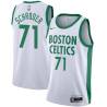 2020-21City Dennis Schroder Celtics #71 Twill Basketball Jersey FREE SHIPPING