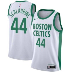 2020-21City Brian Scalabrine Twill Basketball Jersey -Celtics #44 Scalabrine Twill Jerseys, FREE SHIPPING