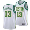 2018-19City Tristan Thompson Celtics #13 Twill Basketball Jersey FREE SHIPPING