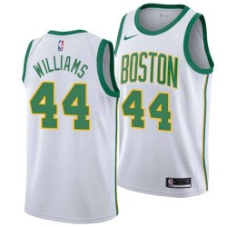 2018-19City Robert Williams Celtics #44 Twill Basketball Jersey FREE SHIPPING