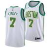 2018-19City Warren Fenley Twill Basketball Jersey -Celtics #7 Fenley Twill Jerseys, FREE SHIPPING