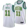 2018-19City Michael Smith Twill Basketball Jersey -Celtics #11 Smith Twill Jerseys, FREE SHIPPING