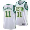 2018-19City Stojko Vrankovic Twill Basketball Jersey -Celtics #11 Vrankovic Twill Jerseys, FREE SHIPPING