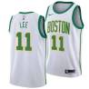 2018-19City Courtney Lee Twill Basketball Jersey -Celtics #11 Lee Twill Jerseys, FREE SHIPPING