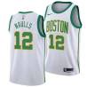 2018-19City Willie Naulls Twill Basketball Jersey -Celtics #12 Naulls Twill Jerseys, FREE SHIPPING