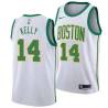 2018-19City Jerry Kelly Twill Basketball Jersey -Celtics #14 Kelly Twill Jerseys, FREE SHIPPING