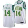 2018-19City Don Eliason Twill Basketball Jersey -Celtics #14 Eliason Twill Jerseys, FREE SHIPPING