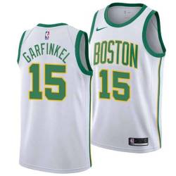 2018-19City Jack Garfinkel Twill Basketball Jersey -Celtics #15 Garfinkel Twill Jerseys, FREE SHIPPING