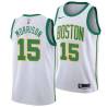 2018-19City Red Morrison Twill Basketball Jersey -Celtics #15 Morrison Twill Jerseys, FREE SHIPPING