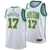 2018-19City John Havlicek Twill Basketball Jersey -Celtics #17 Havlicek Twill Jerseys, FREE SHIPPING