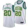 2018-19City Earl Shannon Twill Basketball Jersey -Celtics #20 Shannon Twill Jerseys, FREE SHIPPING