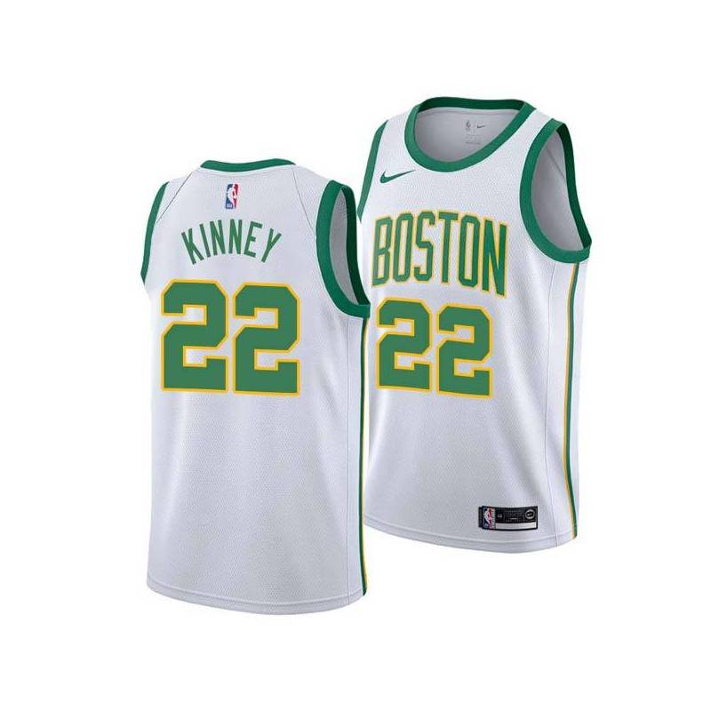 2018-19City Bob Kinney Twill Basketball Jersey -Celtics #22 Kinney Twill Jerseys, FREE SHIPPING