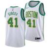 2018-19City Bruno Sundov Twill Basketball Jersey -Celtics #41 Sundov Twill Jerseys, FREE SHIPPING