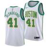 2018-19City Michael Olowokandi Twill Basketball Jersey -Celtics #41 Olowokandi Twill Jerseys, FREE SHIPPING