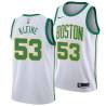 2018-19City Joe Kleine Twill Basketball Jersey -Celtics #53 Kleine Twill Jerseys, FREE SHIPPING