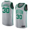 2017-18City Guerschon Yabusele Celtics #30 Twill Basketball Jersey FREE SHIPPING