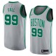 2017-18City Tacko Fall Celtics #99 Twill Basketball Jersey FREE SHIPPING