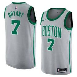 2017-18City Em Bryant Twill Basketball Jersey -Celtics #7 Bryant Twill Jerseys, FREE SHIPPING