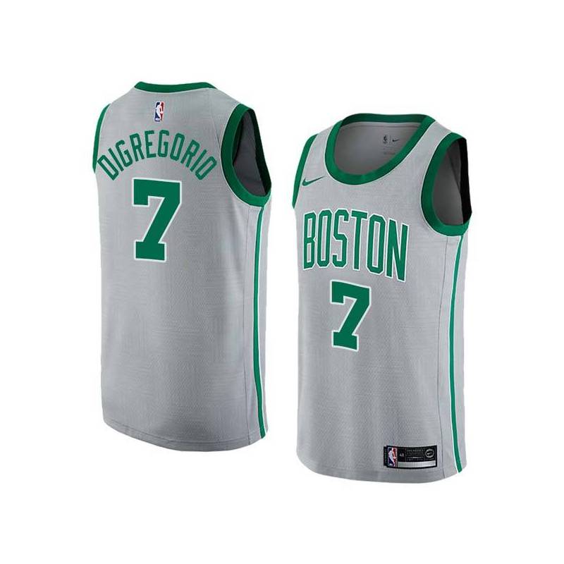 2017-18City Ernie DiGregorio Twill Basketball Jersey -Celtics #7 DiGregorio Twill Jerseys, FREE SHIPPING