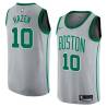 2017-18City John Hazen Twill Basketball Jersey -Celtics #10 Hazen Twill Jerseys, FREE SHIPPING