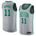 Dana Barros Twill Basketball Jersey -Celtics #11 Barros Twill Jerseys, FREE SHIPPING