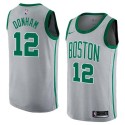 Bob Donham Twill Basketball Jersey -Celtics #12 Donham Twill Jerseys, FREE SHIPPING