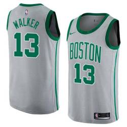 2017-18City Brady Walker Twill Basketball Jersey -Celtics #13 Walker Twill Jerseys, FREE SHIPPING