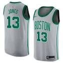Damon Jones Twill Basketball Jersey -Celtics #13 Jones Twill Jerseys, FREE SHIPPING