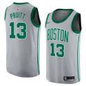 Gabe Pruitt Twill Basketball Jersey -Celtics #13 Pruitt Twill Jerseys, FREE SHIPPING