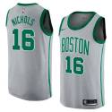 Jack Nichols Twill Basketball Jersey -Celtics #16 Nichols Twill Jerseys, FREE SHIPPING