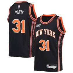 2021-22City Mel Davis Twill Basketball Jersey -Knicks #31 Davis Twill Jerseys, FREE SHIPPING