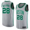 Willie Williams Twill Basketball Jersey -Celtics #28 Williams Twill Jerseys, FREE SHIPPING
