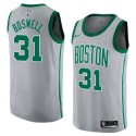 Tom Boswell Twill Basketball Jersey -Celtics #31 Boswell Twill Jerseys, FREE SHIPPING