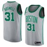 2017-18City Tom Boswell Twill Basketball Jersey -Celtics #31 Boswell Twill Jerseys, FREE SHIPPING