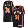 2021-22City Jerome Williams Twill Basketball Jersey -Knicks #31 Williams Twill Jerseys, FREE SHIPPING